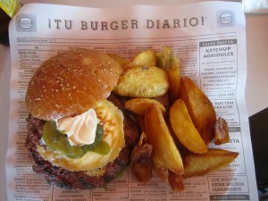 Burger. Kiosko. Foto: Raúl Casañas